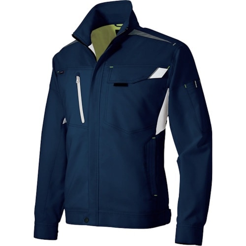 アイトス 長袖ブルゾンストレッチ裏綿(ライトフィッ