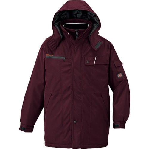 アイトス 防寒コート ワイン M