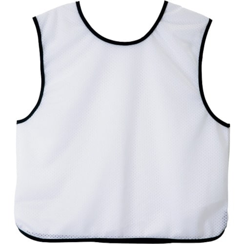 アイトス ジュニアビブスナンバーなしホワイト