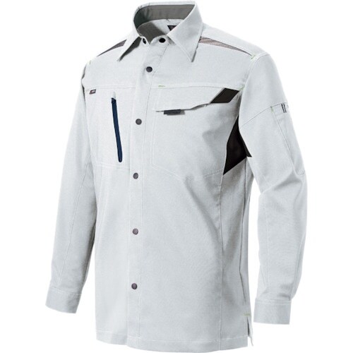 アイトス 長袖シャツストレッチ裏綿(サマーライトフ