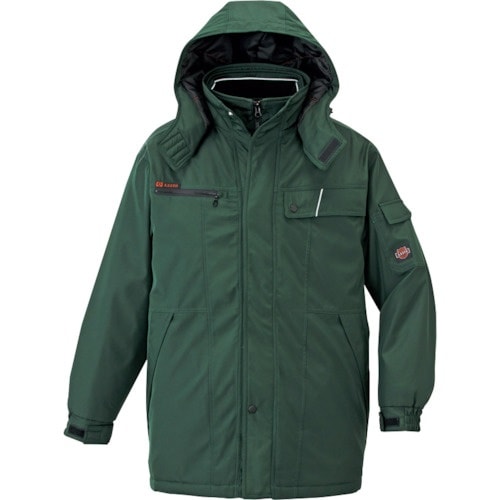 アイトス 防寒コート グリーン LL