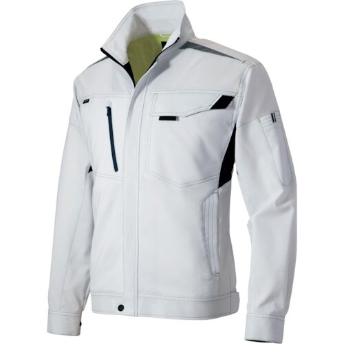 アイトス 長袖ブルゾンストレッチ裏綿(ライトフィッ