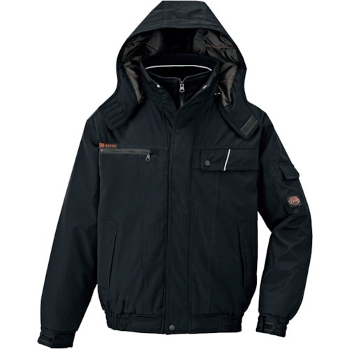 アイトス 防寒ブルゾン ブラック S