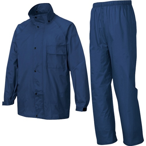 アイトス レインスーツ B10 ネイビー 5L