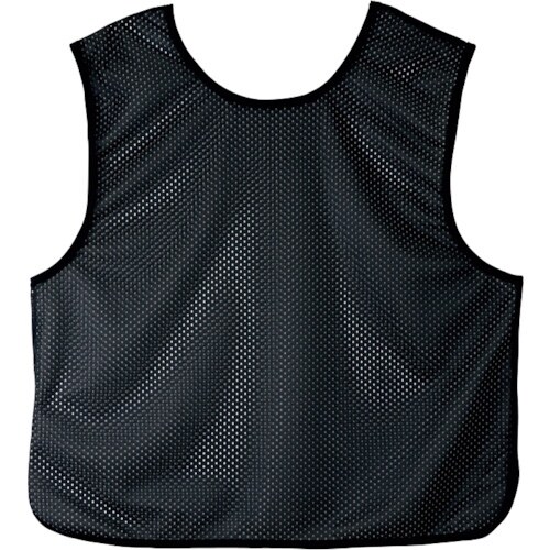 アイトス ビブスナンバーなしブラック