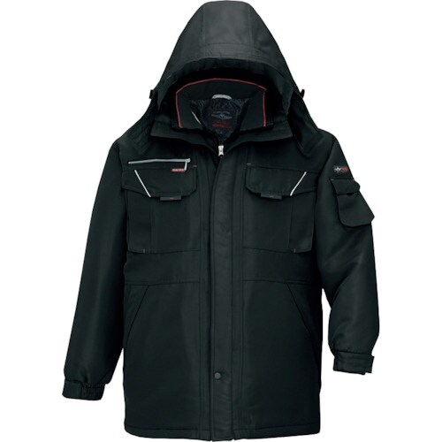 アイトス 防寒コート ブラック SS