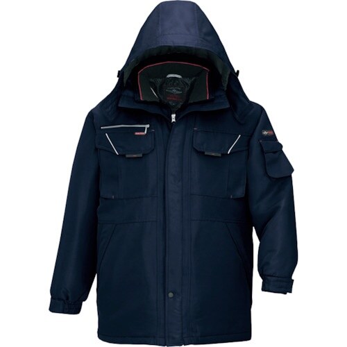 アイトス 防寒コート ネイビー S