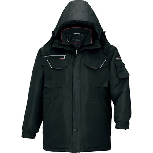 アイトス 防寒コート ブラック 6L