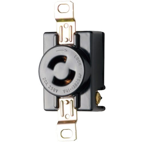 明工 機器用2P 20A引掛埋込コンセント P:8