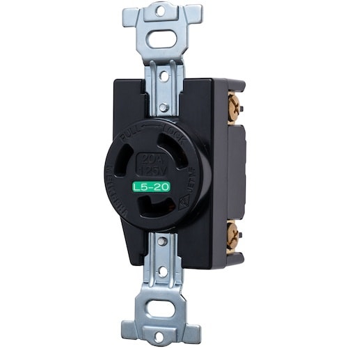 明工 接地2P 20A引掛埋込コンセント 20 1