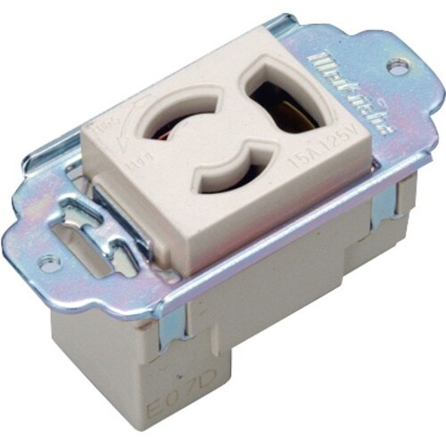 明工 機器用ML抜け止め接地コンセント送り付 P: