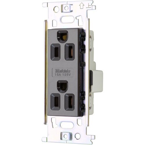 明工 ML接地ダブルコンセント Sタイプ(B形)(