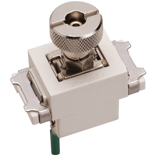 明工 MLアースターミナル(接地リード線付)(白)