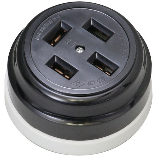 明工 接地3P 30A コンセント