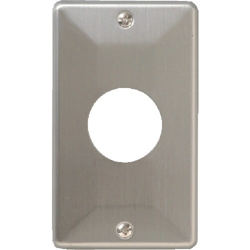 明工 MLステンレスコンセント用プレート P:10