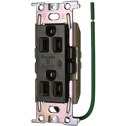 明工 ML医用接地埋込ダブルコンセント(C形)Sタ