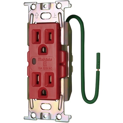 明工 ML医用接地埋込ダブルコンセント(C形) 通