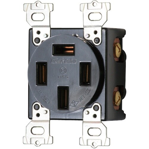 明工 接地3P 50A 埋込コンセント