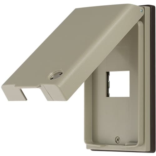 明工 MLキー付防滴プレート1コ用