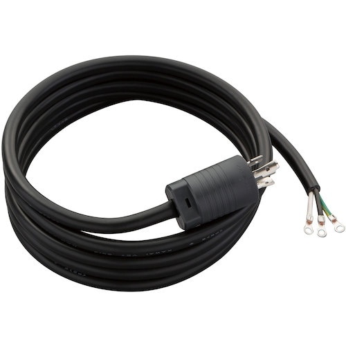 明工 20A 200Vコンセントバー用電源ケーブル