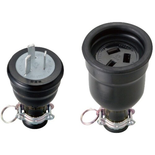 明工 3P 15A 防水コネクター(組)