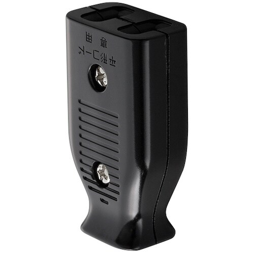 明工 平形スモールコネクターボデー(黒)