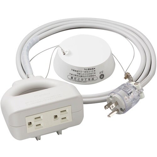 明工 病院用吊り下げ接地タップ 通電表示ランプ無し