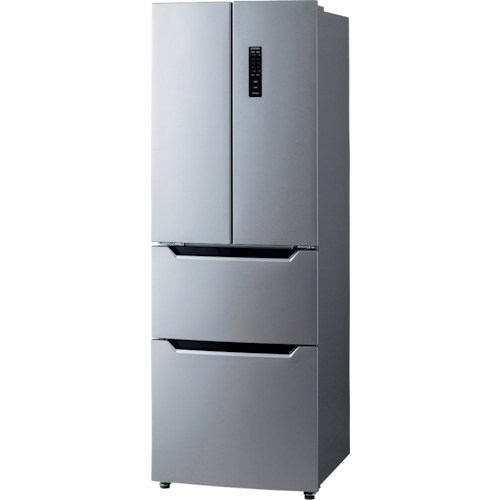 IRIS 574751 冷凍冷蔵庫 320L シル