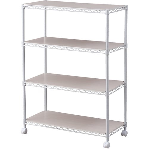 IRIS 522767 カラーメタルラック ウッド