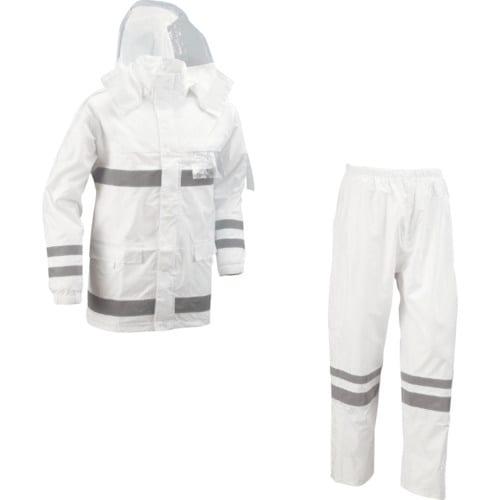 船橋 安全レイン ホワイト LLサイズ