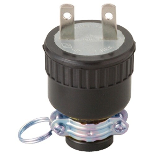 明工 15A 250Vゴムプラグ