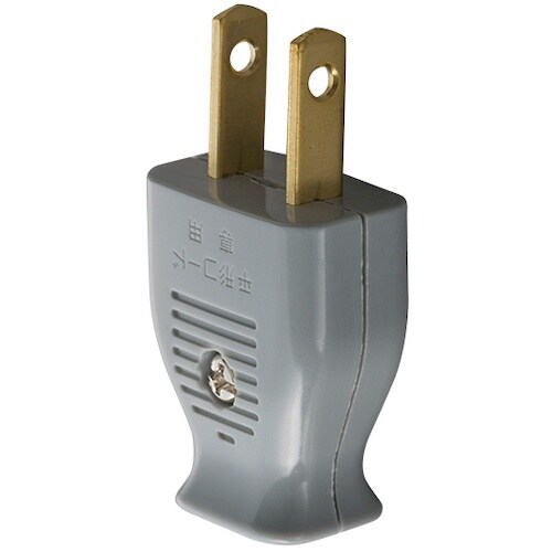 明工 平形スモールプラグ(グレー)