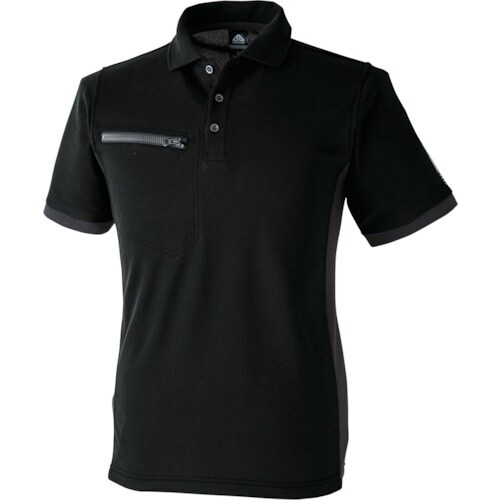 CHUSAN リフレクション半袖ポロクロL