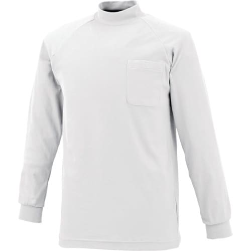 CHUSAN 長袖ハイネックシャツ(ポケットあり)