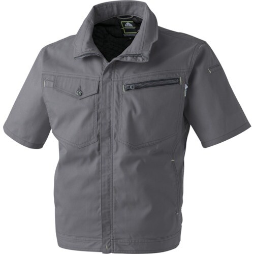 CHUSAN ドビーストレッチT/C メッシュ半袖