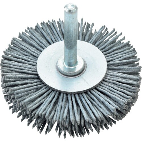 クロダブラシ 軸付ホイル 砥粒入ナイロン#180−