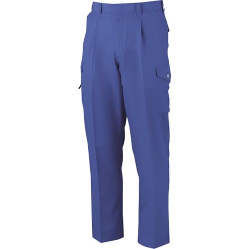 CHUSAN ワンタックカーゴパンツ ロイヤルブル