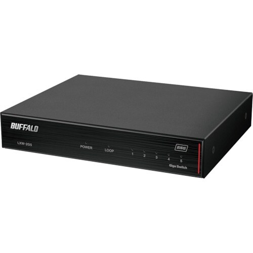 BUFFALO 2.5GbE対応 5ポートスイッチ