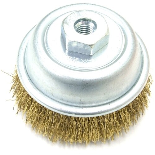 クロダブラシ カップ 真鍮0.3 75xM10