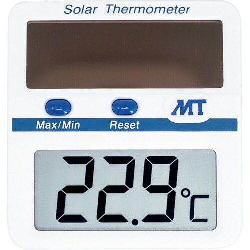 MT ソーラーデジタル温度計