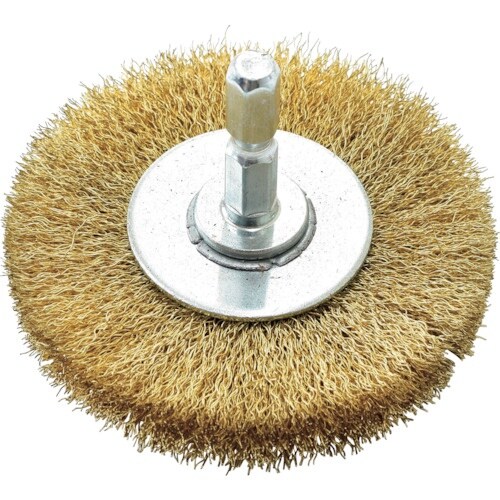 クロダブラシ 六角ワンタッチホイル 真鍮0.15