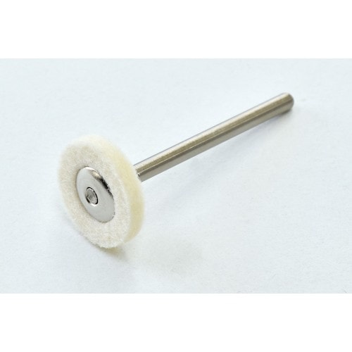 クロダブラシ 軸付フェルト ホイル 17x3tx3