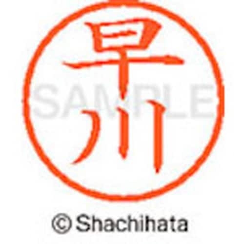 シヤチハタ ネーム6 既製 早川