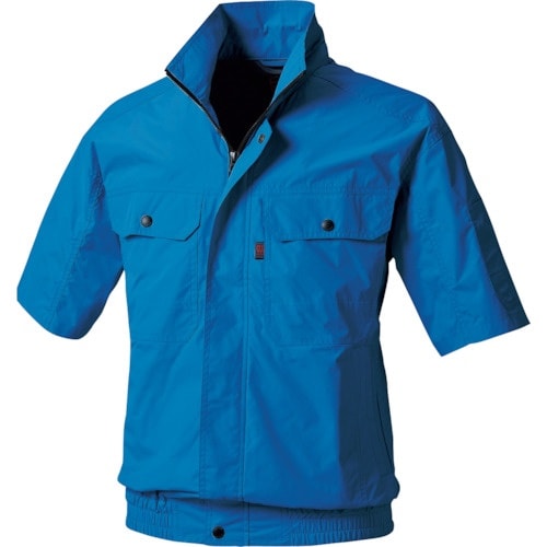 HOOH 快適ウェア 半袖ブルゾン 3L ロイヤル