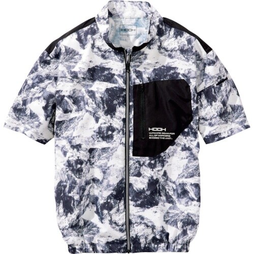 HOOH 快適ウェア 半袖ジャケット 3L ストー