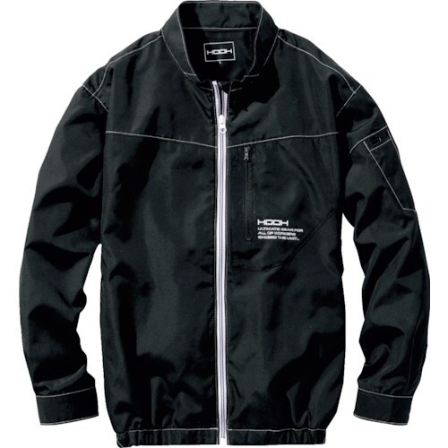 HOOH 快適ウェア 長袖ジャケット L ブラック