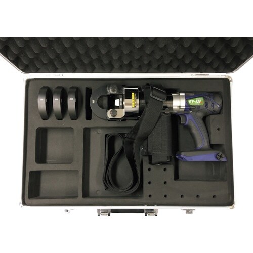 CACTUS コードレス電動油圧式圧着工具(電池、