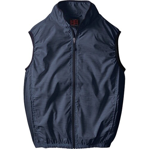 HOOH 快適ウェア ベスト LL スラブネイビー