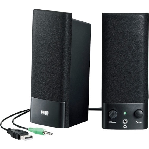 SANWA USB電源マルチメディアスピーカー