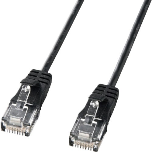 SANWA カテゴリ6準拠極細LANケーブル